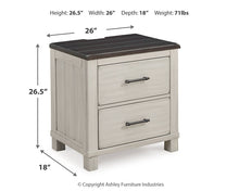 Load image into Gallery viewer, Darborn King Panel Bed with Mirrored Dresser and Nightstand
