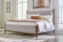 Load image into Gallery viewer, Lyncott  Upholstered Panel Bed
