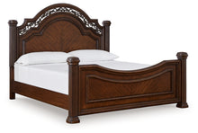 Load image into Gallery viewer, Lavinton King Poster Bed with Dresser
