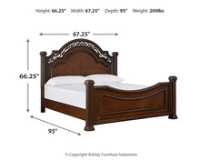 Load image into Gallery viewer, Lavinton Queen Poster Bed with Dresser
