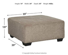 Load image into Gallery viewer, Ballinasloe Oversized Accent Ottoman
