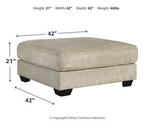 Load image into Gallery viewer, Ardsley Oversized Accent Ottoman

