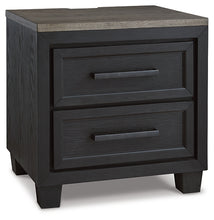 Load image into Gallery viewer, Foyland Two Drawer Night Stand

