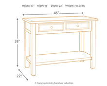 Load image into Gallery viewer, Bolanburg Sofa Table

