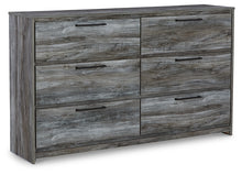 Load image into Gallery viewer, Baystorm King Panel Headboard with Mirrored Dresser
