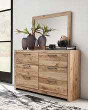 Load image into Gallery viewer, Hyanna Full Panel Bed with Mirrored Dresser
