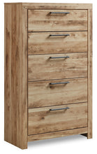 Load image into Gallery viewer, Hyanna King Panel Bed with Mirrored Dresser and Chest
